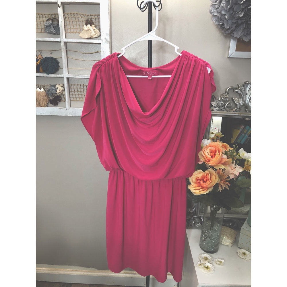 Nine&Co. Hot pink dress. 🌺